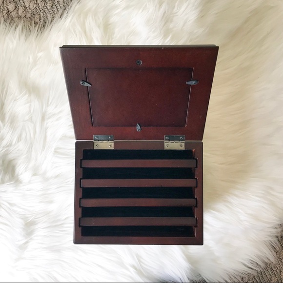 Bombay Mahogany Photo Storage Box - Picture 4 of 8